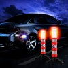 XTREME STP Emergency LED Road Flares, 3 Separate Lighting Modes: