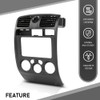 G-PLUS Radio Dash Bezel Trim Panel Compatible with Chevy Colorado