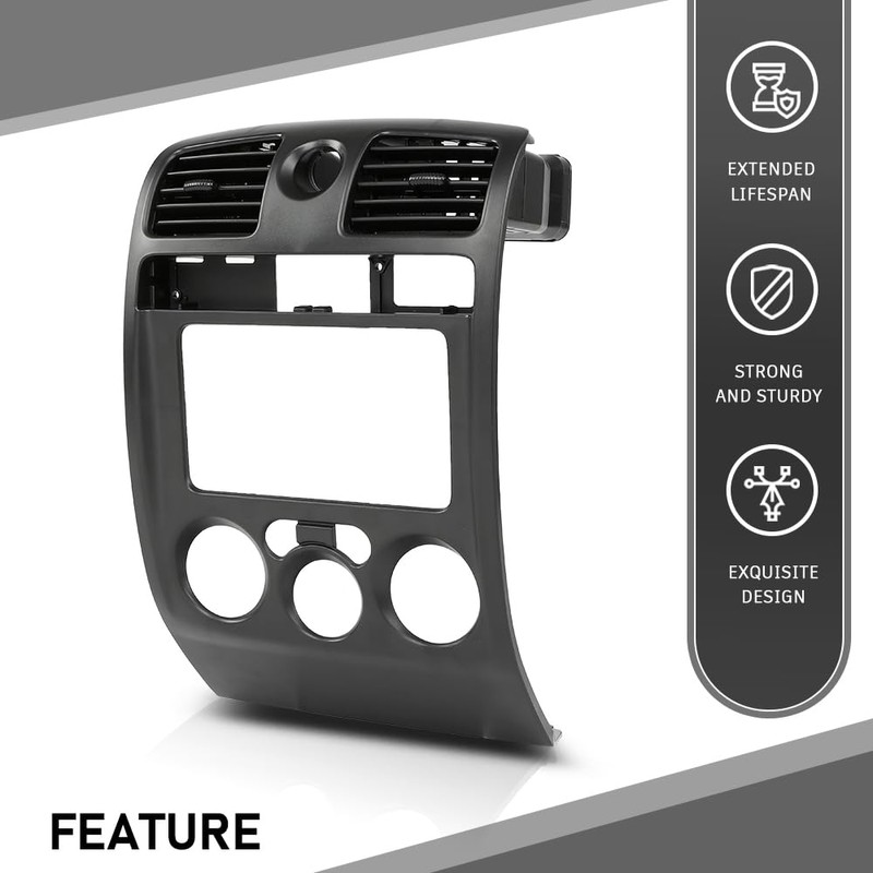 G-PLUS Radio Dash Bezel Trim Panel Compatible with Chevy Colorado