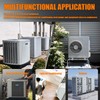 HUAREW 60 Amp AC Disconnect Metal Box, 240V Pull Out