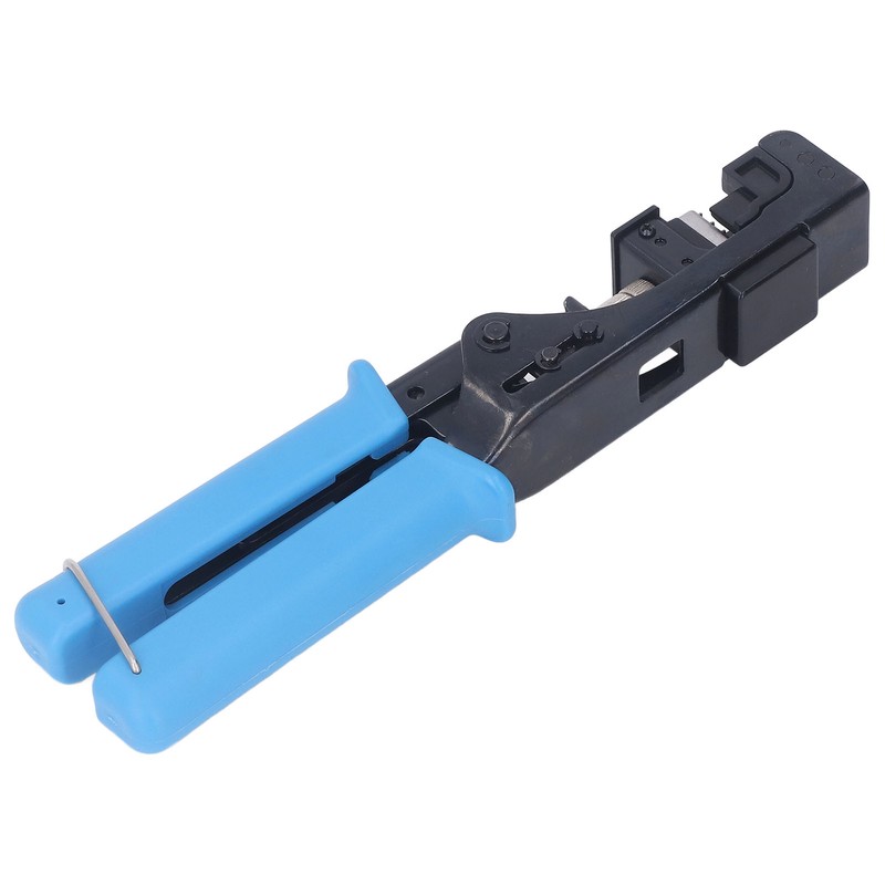 Modular Data Cable Crimper Alloy Steel Flat Mouth Termination Tool