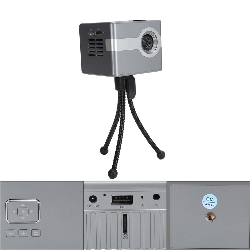 C50 Mini Projector Portable MultiFunction Cinema Projector for Home Theater