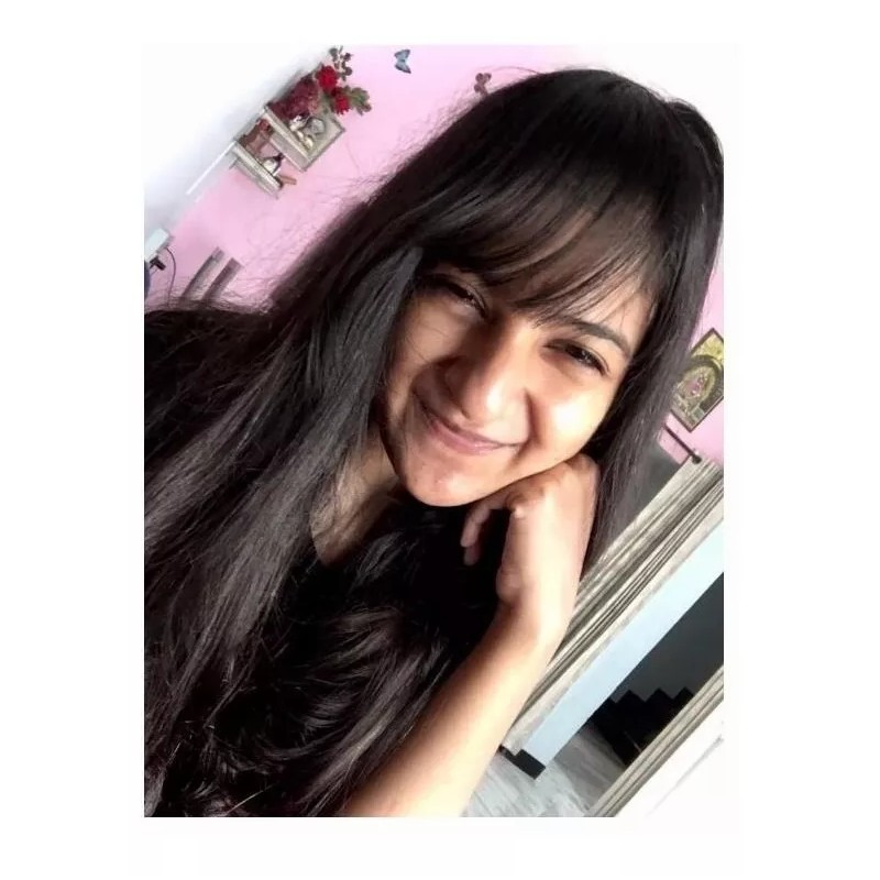 MUJER Pelucas Con Clip Copete Fleco Postizo Sinteticas Flequillo