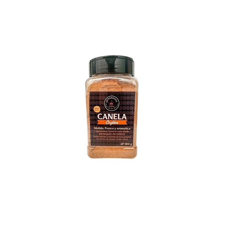 Canela molida ceylan orgánica 160 grs.