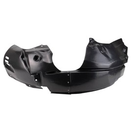 TRQ TRQ Front Left Inner Fender Liner Black Drivers Side Compatible with 2011-2013 Ford Fiesta FO1248153