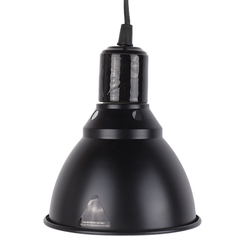 5.5in Reptile Lamp Fixture Uniform Heating Professional Shallow Dome Lamp