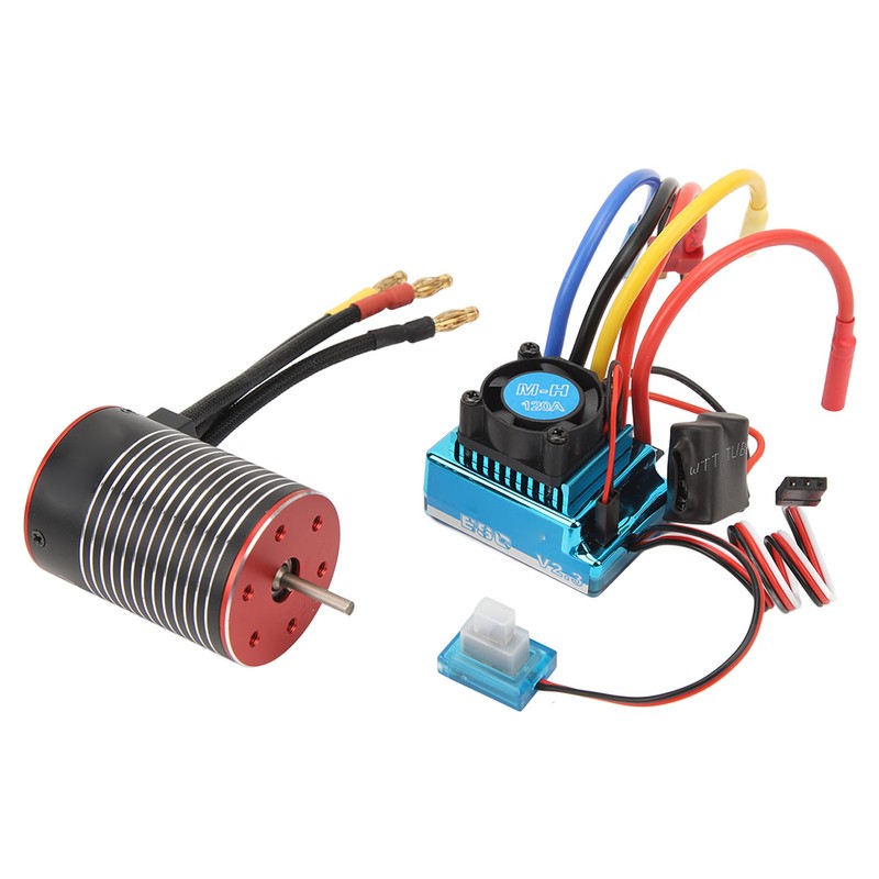 RC Brushless Motor ESC Set Professional Waterproof High Torsion 3650