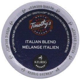 Timothy's World Coffee Italian Blend K-Cup Coffee