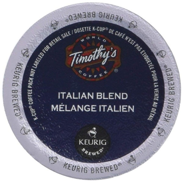 Timothy's World Coffee Italian Blend K-Cup Coffee