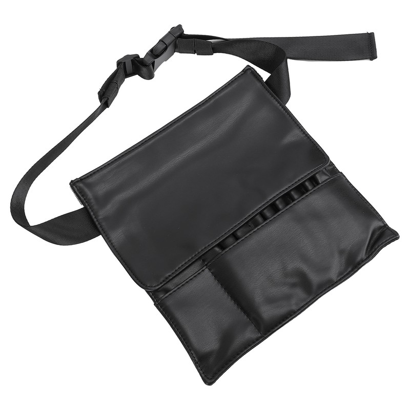 Makeup Artist Waist Bag PU Material Cosmetic Tool Storage Holder