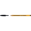 BIC Pack of 6 Crystal Fine ballpoint pens, black