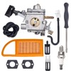 Mikatesi BR600 Carburetor for Stihl BR 600 BR550 BR500 Backpack
