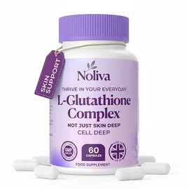 Glutathione Supplement | 1 Month Supply | Cellular Defence & Skin Support for Women | 60 Antioxidant Capsules with NAC, Vitamin C, ALA, Selenium & Vitamin E |