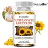 Sunflower Lecithin Capsules 1200mg - Non-GMO vegetable soft capsules rich in phosphatidylcholine with natural formula, 2 units, 60 servings / 해바라기 레시틴 캡슐 1200mg - 천연 포뮬라로 포스파티딜콜린이 풍부한 Non-GMO 식물성 연질캡슐, 2개, 60회분