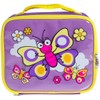 Bugzz Lunch Butterfly Bag - Pink, blue, Modern