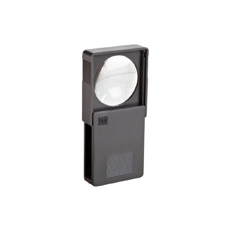 Donegan P-705 Opti-Pak Slide Out Pocket Magnifier, 5X Magnification