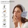 Bseical Ear Warmers Winter Rabbit Earmuffs, Plush Earmuffs for Winter,