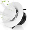 NUTKIT 70mm/ 3 Inch Round Ceiling Vent, Adjustable Air Vent