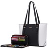Purses for Women Large Tote Shoulder Color Blocking Handbags Top