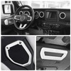 Jeliker for Wrangler JL Interior Trim Kit White Dashboard for