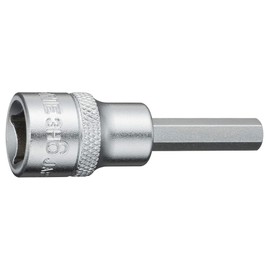 Tone Hexagon Socket 3H-06 Drive Angle 3/8 mm (0.3/8 mm), Width 2.4 inches (6 mm)