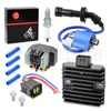 Ignition Coil Pack & Voltage Regulator Rectifier Starter Relay Spark