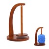 Yarn Holder for Knitting and Crocheting, Wooden Yarn Rack Stand