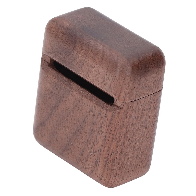 Wooden Earbuds Case Cover for IOS 2nd 1st Generation Charging