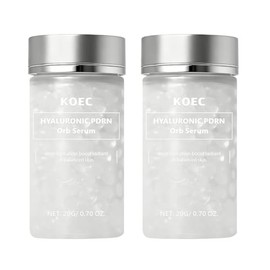 KOEC 2PCS Hyaluronic PDRN Orb Serum,SéRum Facial Revitalizante Con áCido HialuróNico, GlutatióN, HidratacióN Profunda, ReduccióN De Arrugas, Elasticidad De La Piel, Cuidado De La Piel Para Mujeres 0.7 oz.