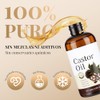 2PCS Aceite de Ricino Puro,Castor Oil para Cuidado de Cabello