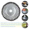 AILEETE 8'' Steel Wire Wheel Brush Weed Trimmer Head for