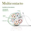 Andromeda Inc Multicontacto Circular regleta eléctrica 8 en 1 USB