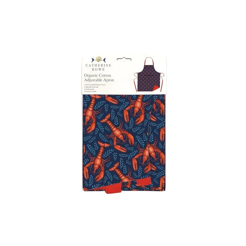 Museums & Galleries Adjustable Apron - Lobsters by Catherine Rowe