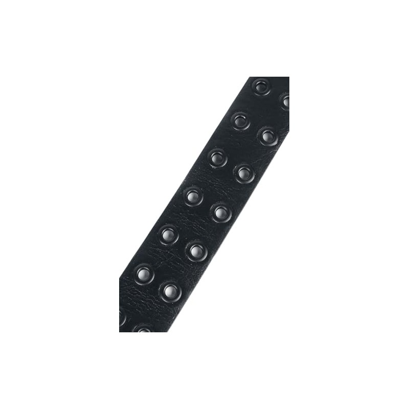 Black Premium by EMP Unisex Black Belt with Rivets, black