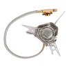 Camping Gas Stove Stainless Steel Strong Durable Windproof Electronic Ignition