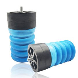 SSR-313-40 Rear Suspension Enhancement Kit Blue | Bump Stop Fit for Dodge RAM ProMaster 1500 2500 3500 4 X 2 (2014-2023) Yellow | Rear Suspension Helper Springs | Rear Leaf Spring Suspension Kit