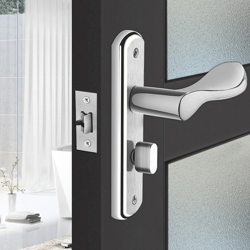 Adjustable Door Latch, 60/70mm Adjustable Passage Door Latch, Doors Knob