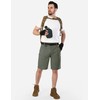 Shallowlulu Mens Cargo Hiking Shorts Water Resistant Quick Dry Lightweight