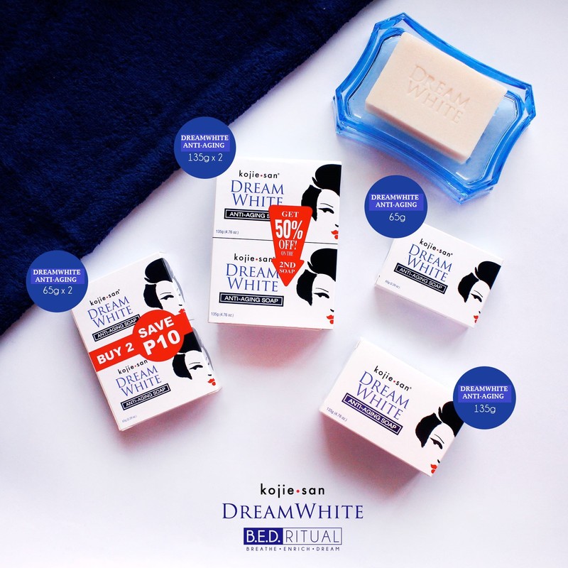 KOJIESAN Dreamwhite Collagen Whitening Anti-Aging Soaps