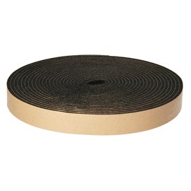 Nitoms G0082 Airtight Seal for Windows and Sashes, Black, 0.2 x 1.2 x 32.8 ft (5 mm x 30 mm x 10 m)