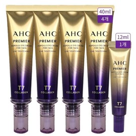 AHC Eye Cream Line Tightening T7 Season 13 40ml x 4 + 12ml x 1 / AHC 아이크림 라인타이트닝 T7 시즌13 40ml 4개+12ml 1개