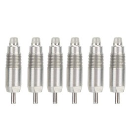 6 Piezas de Acero Inoxidable Bebedero de Pollo Pato automático Aves de Corral pezón Equipo de Cultivo Kit de Agua para Aves de Corral