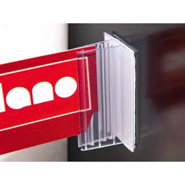 Porta Grafico, Soporte Mensaje, Sujetar Anuncio 40pz Mampara