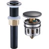 REGALMIX Oil Rubbed Bronze Pop UP Drain, Bathroom Vessel Lavatory