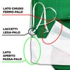 BullTek Italian Flag 90 x 150 cm - Italian Flag