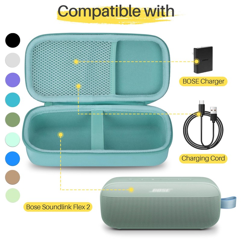 Lebakort Hard Protective Case for Bose SoundLink Flex (2 Gen)