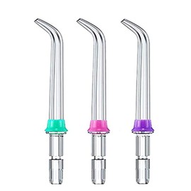 baixikly 3 Pieces Replacement Heads Replacement Classic Jet Tips Dental Water Jet Nozzle Accessories for Water Flossers (Like WP-100)