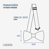 Ladeheid Children's Boys Bow Tie - Pre-Tied Adjustable Band, Matte