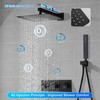TNOMS Rainfall Shower System with 10 Inch Rainfall Shower Head