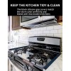 See Description 30 Inch Black Stove Gap Covers (2 Pack)